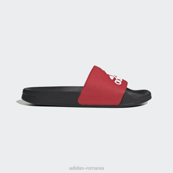 Adidas adilette shower slides stacojiu unisex stacojiu/alb/negru 2JBN4202