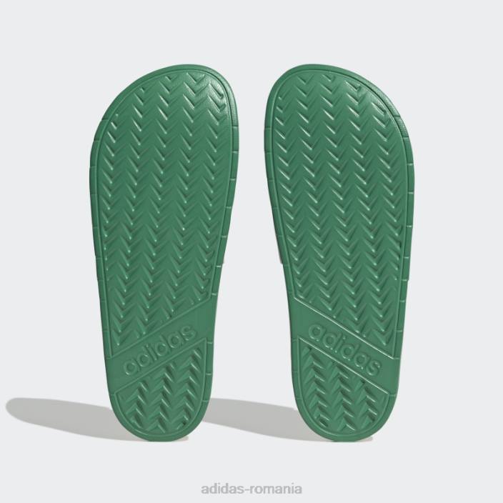 Adidas adilette tnd slides gold unisex alb/auriu/verde curte 2JBN12826