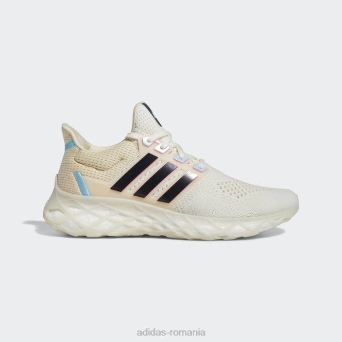 Adidas alb ultraboost web dna alergare sport îmbrăcăminte lifestyle pantofi adidas unisex nuanță alb/cerneală/ecru 2JBN4779
