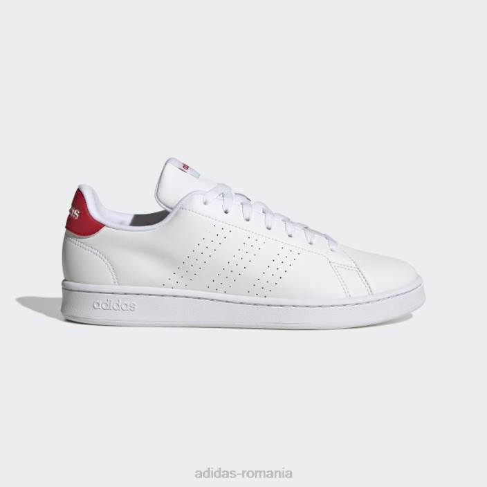 Adidas avantaj pantofi stacojiu unisex alb/stacojiu 2JBN12355