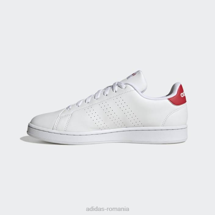 Adidas avantaj pantofi stacojiu unisex alb/stacojiu 2JBN12355