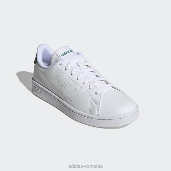 Adidas avantaj pantofi verde elegant unisex alb/verde 2JBN4748