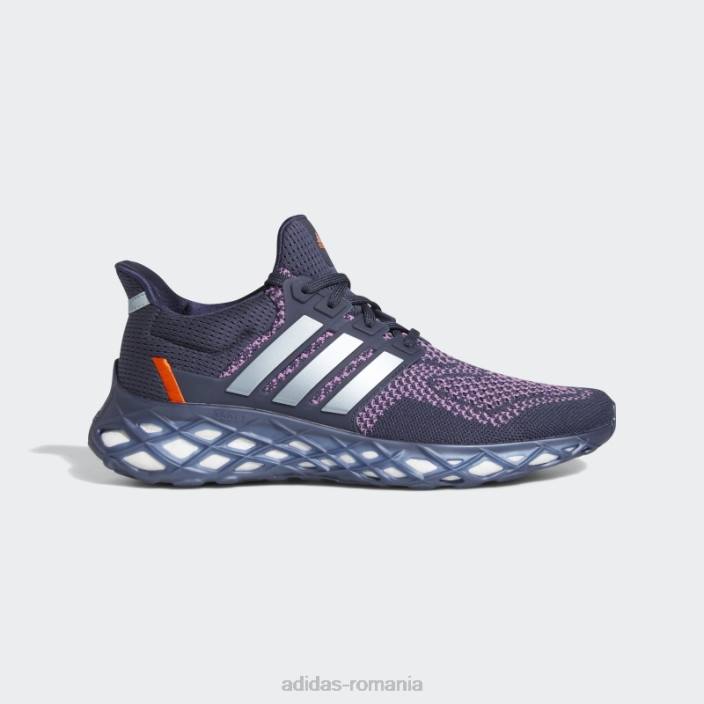 Adidas bleumarin ultraboost web ADN alergare sport îmbrăcăminte lifestyle pantofi unisex bleumarin/gri met/liliac 2JBN4090