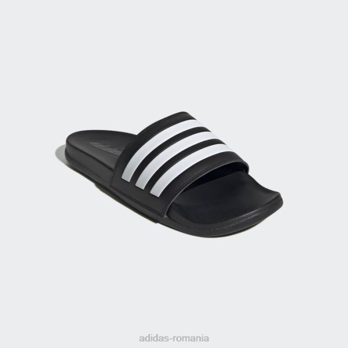 Adidas diapozitive adilette comfort alb unisex alb negru 2JBN278