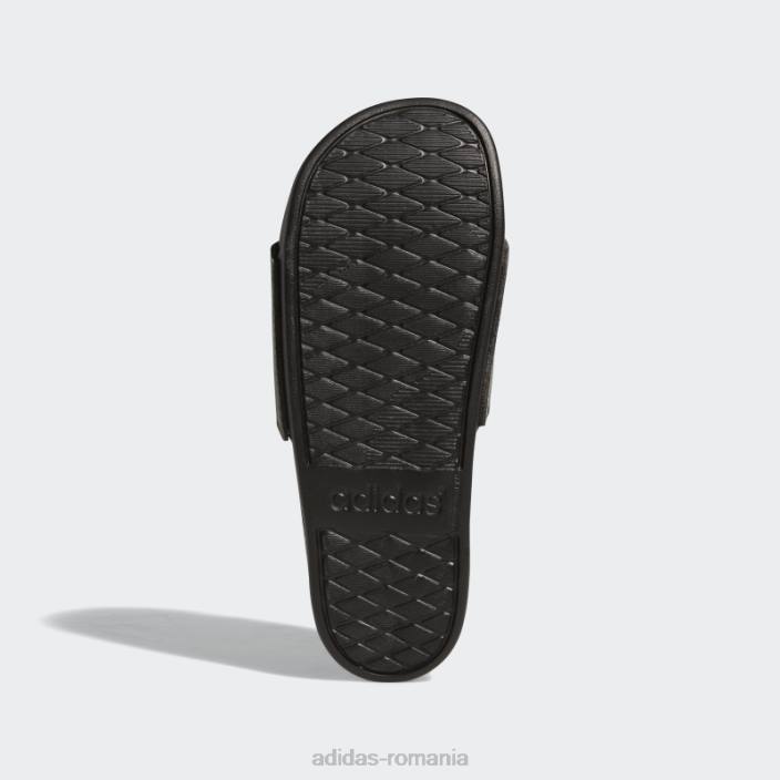 Adidas diapozitive adilette comfort alb unisex alb negru 2JBN3876