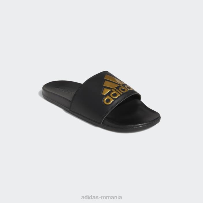 Adidas diapozitive adilette comfort aurii metalic unisex negru/auriu metalic 2JBN299