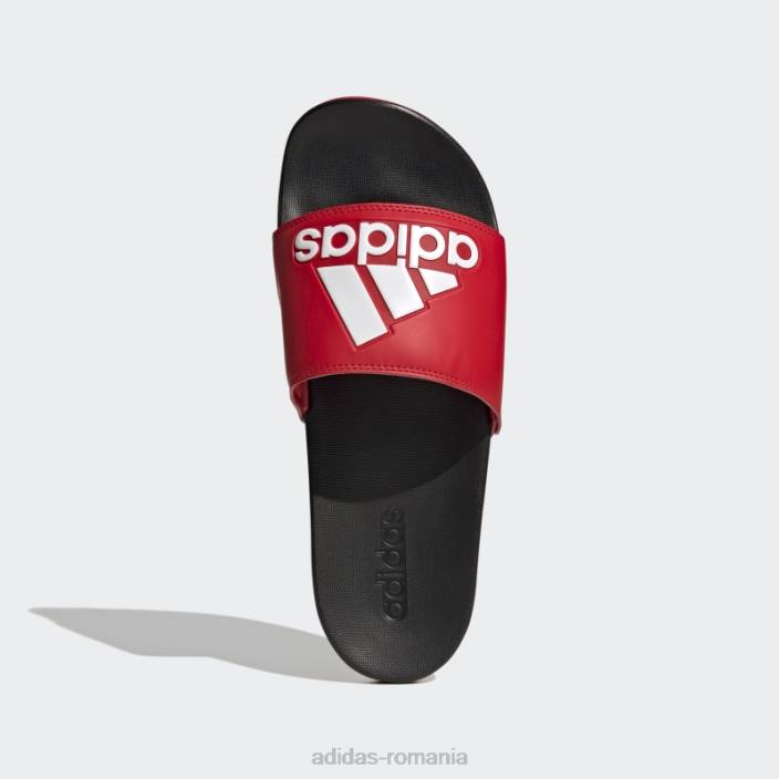 Adidas diapozitive adilette confort roșii unisex roșu/negru/alb 2JBN4153