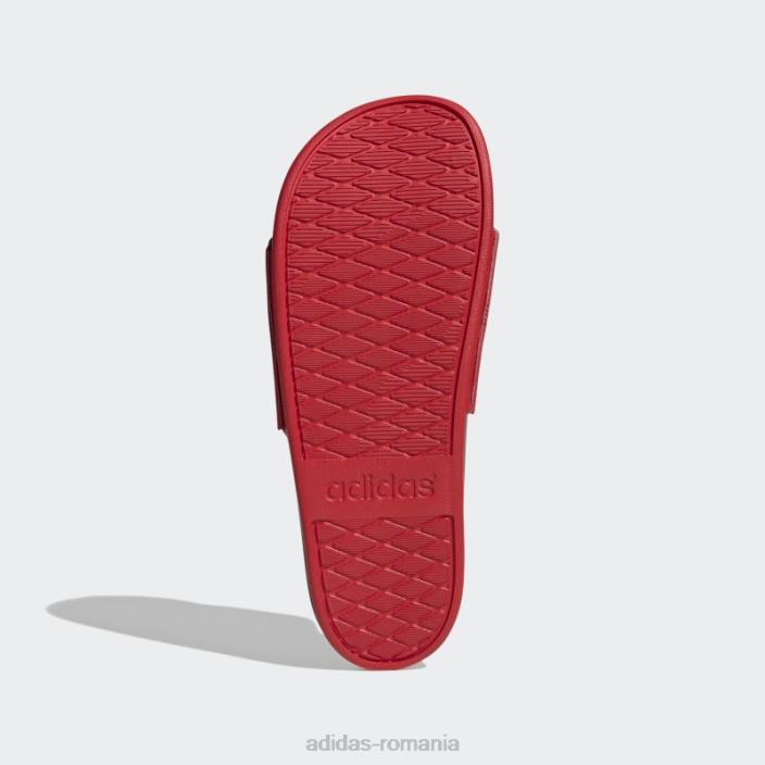 Adidas diapozitive adilette confort roșii unisex roșu/negru/alb 2JBN4153
