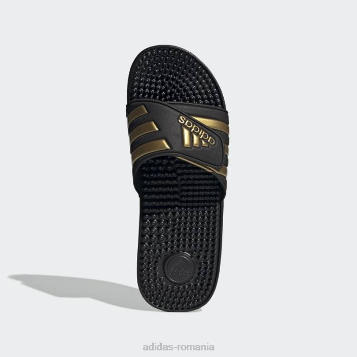 Adidas diapozitive adissage negre unisex negru/auriu metalic 2JBN749