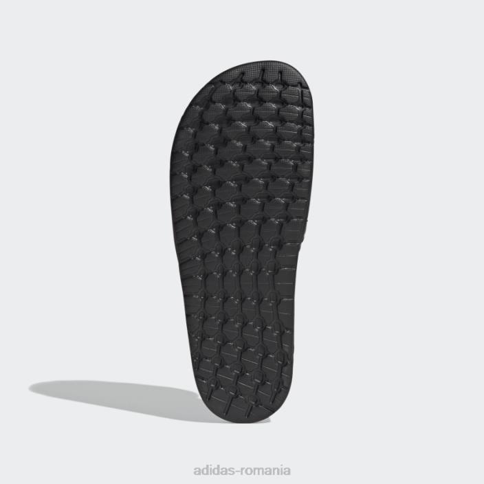 Adidas diapozitive negre adilette boost unisex alb negru 2JBN112