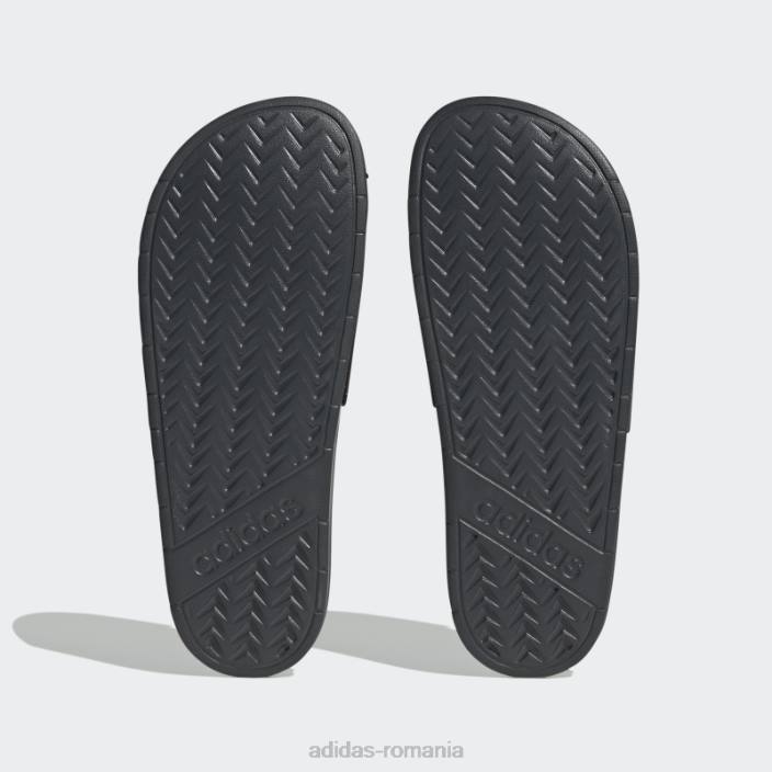 Adidas diapozitive negre adilette tnd unisex negru/alb/gri 2JBN12563