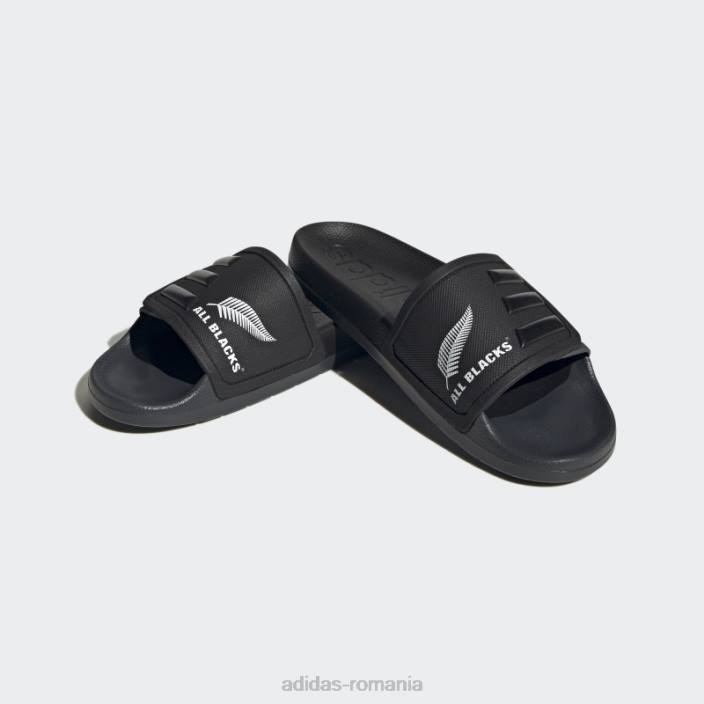 Adidas diapozitive negre adilette tnd unisex negru/alb/gri 2JBN12563
