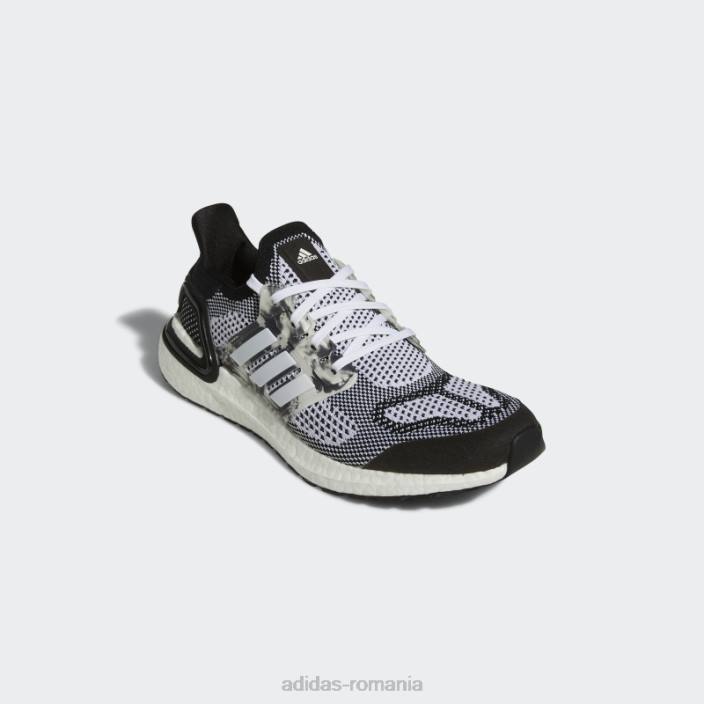 Adidas fashion ultraboost 19.5 dna alergare sport imbracaminte lifestyle pantofi negri unisex alb negru 2JBN4199