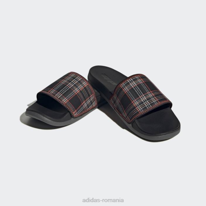 Adidas gri adilette confort diapozitive moda unisex gri inchis 2JBN4614