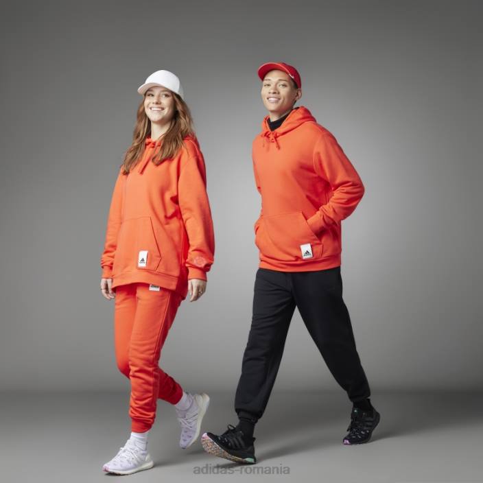 Adidas hanorac roșu de ziua îndrăgostiților unisex roșu 2JBN3647