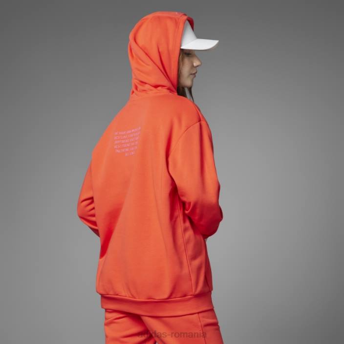 Adidas hanorac roșu de ziua îndrăgostiților unisex roșu 2JBN3647