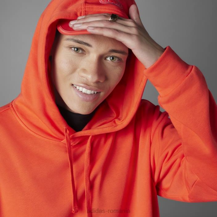 Adidas hanorac roșu de ziua îndrăgostiților unisex roșu 2JBN3647