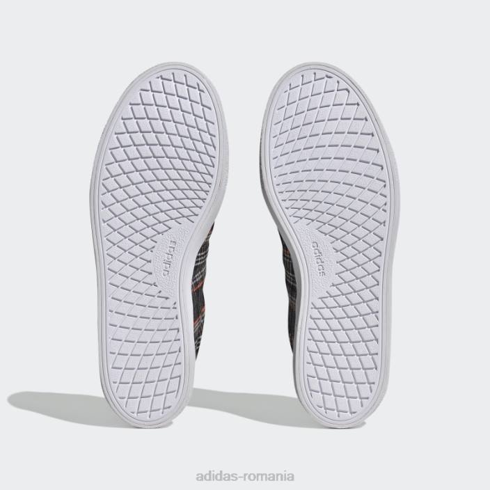 Adidas negru vulc raid3r lifestyle skateboarding pantofi de branding cu 3 dungi adidas unisex gri inchis 2JBN12279