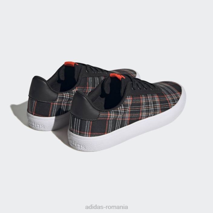 Adidas negru vulc raid3r lifestyle skateboarding pantofi de branding cu 3 dungi adidas unisex gri inchis 2JBN12279