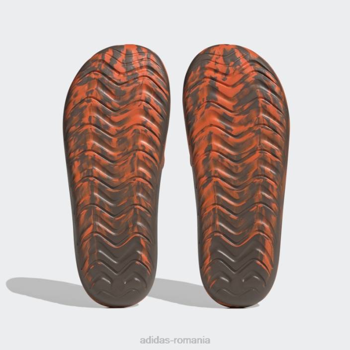 Adidas pământ adicane alunecă unisex pământ/portocaliu 2JBN4612
