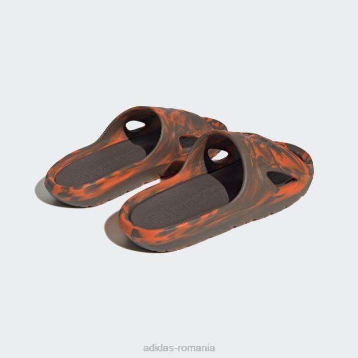 Adidas pământ adicane alunecă unisex pământ/portocaliu 2JBN4612