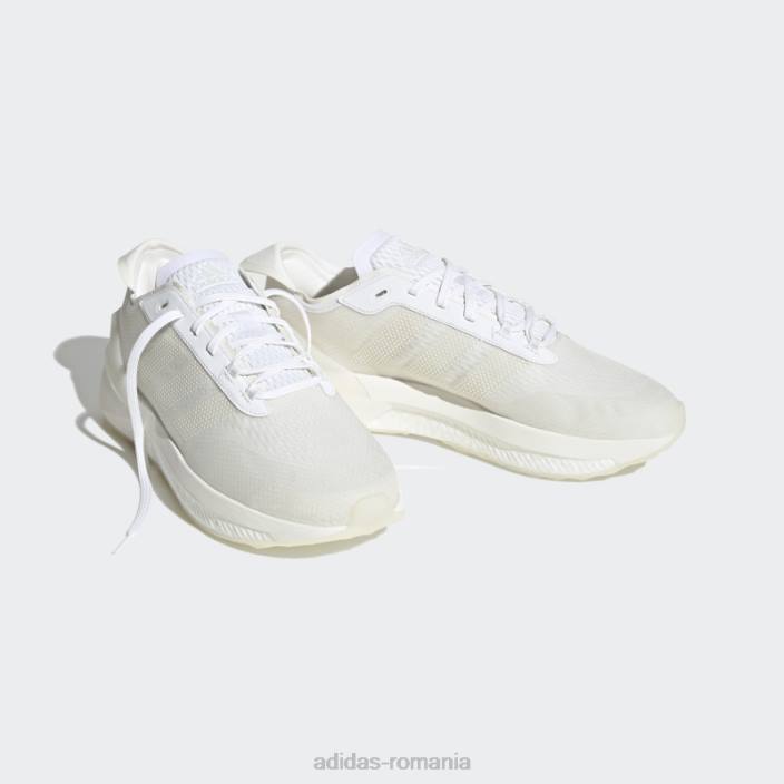 Adidas pantofi albi avryn unisex alb/zero metalic 2JBN4183