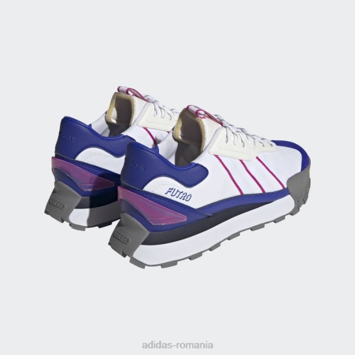 Adidas pantofi albi futro mixr unisex alb/albastru deschis/fucsia 2JBN12436