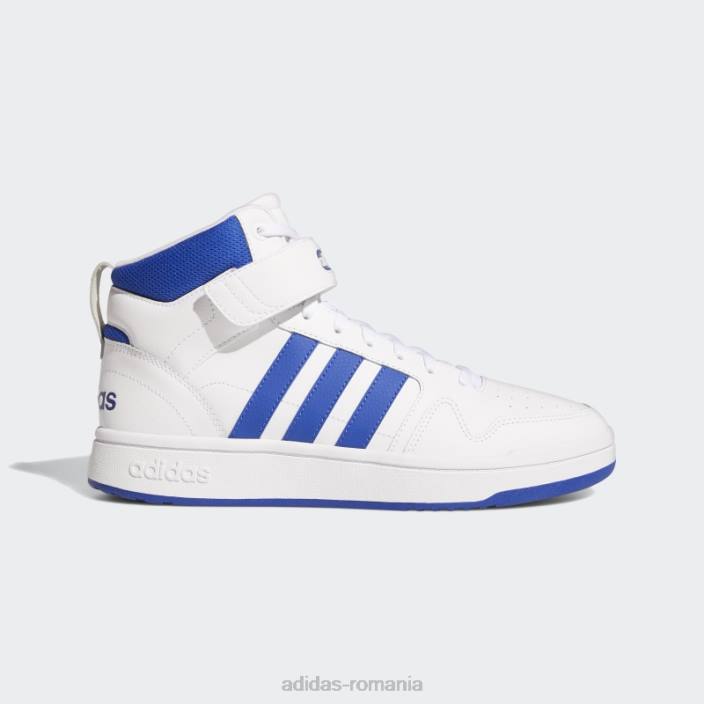 Adidas pantofi albi postmove mid unisex alb/albastru regal/gri 2JBN4265
