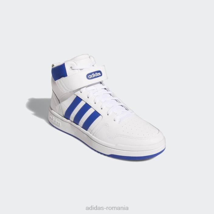 Adidas pantofi albi postmove mid unisex alb/albastru regal/gri 2JBN4265