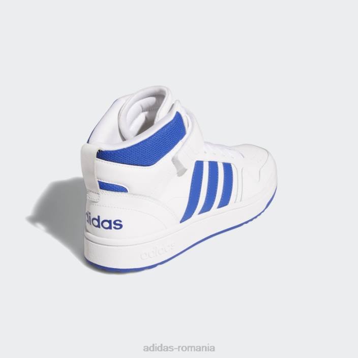 Adidas pantofi albi postmove mid unisex alb/albastru regal/gri 2JBN4265