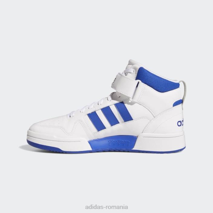 Adidas pantofi albi postmove mid unisex alb/albastru regal/gri 2JBN4265