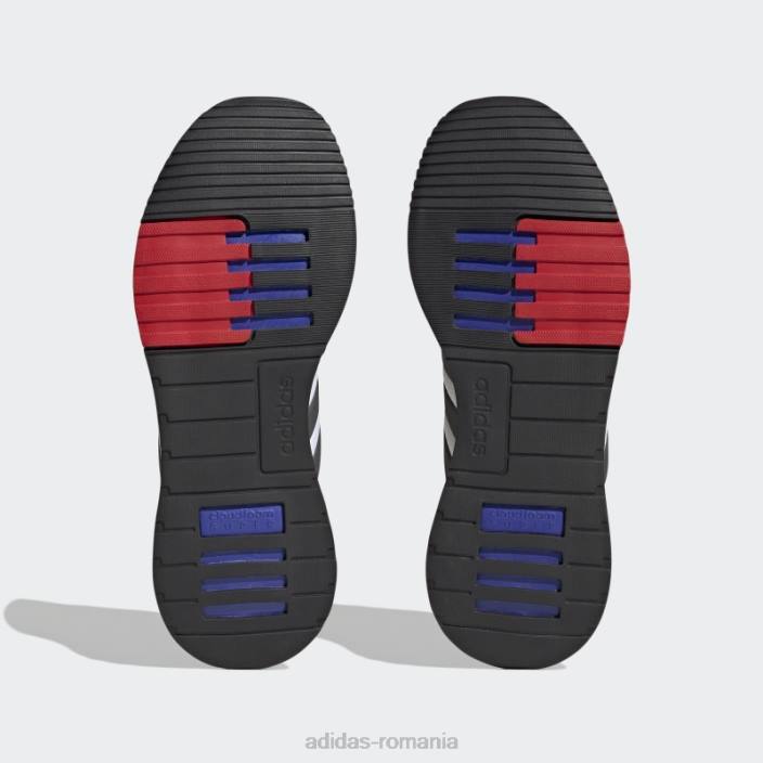 Adidas pantofi albi racer tr21 cloudfoam unisex alb/metalic/albastru 2JBN12437