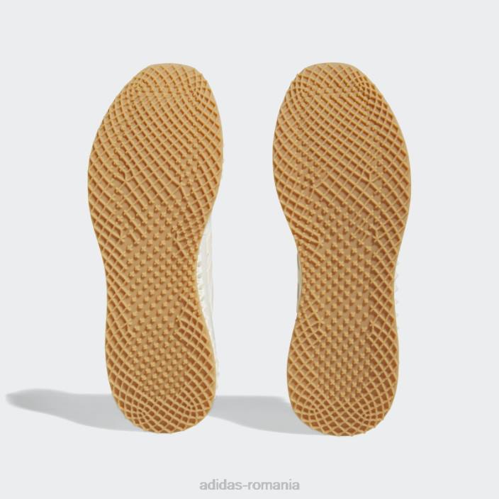 Adidas pantofi albi ultra 4d fierbinți unisex alb/auriu metalic 2JBN314