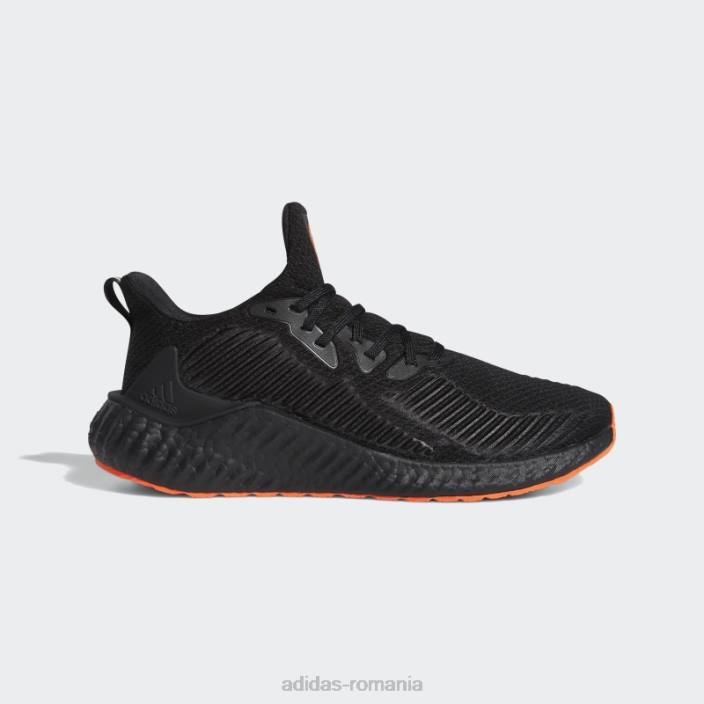 Adidas pantofi alphaboost negri unisex negru/auriu metalic/gri 2JBN12931