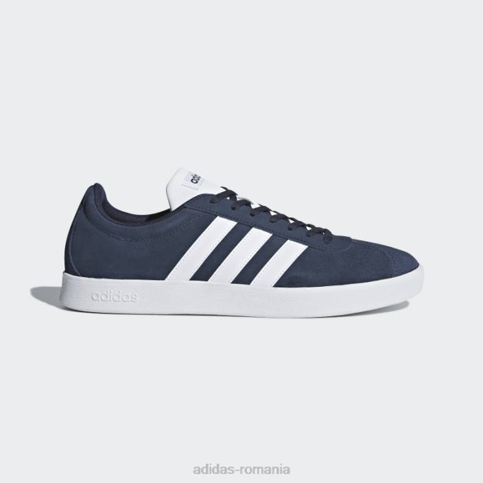 Adidas pantofi bleumarin vl court 2.0 unisex bleumarin/alb 2JBN12755