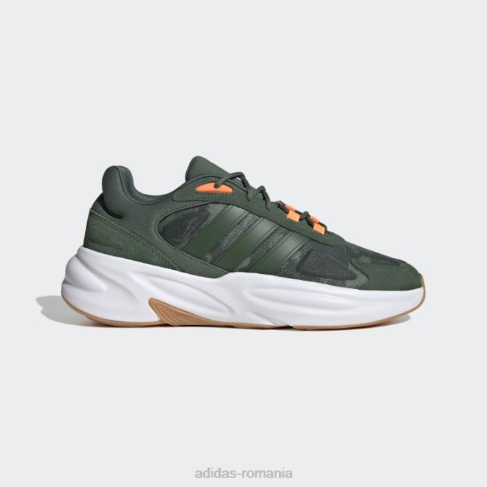 Adidas pantofi de alergare ozelle cloudfoam lifestyle alb unisex alb negru 2JBN12635