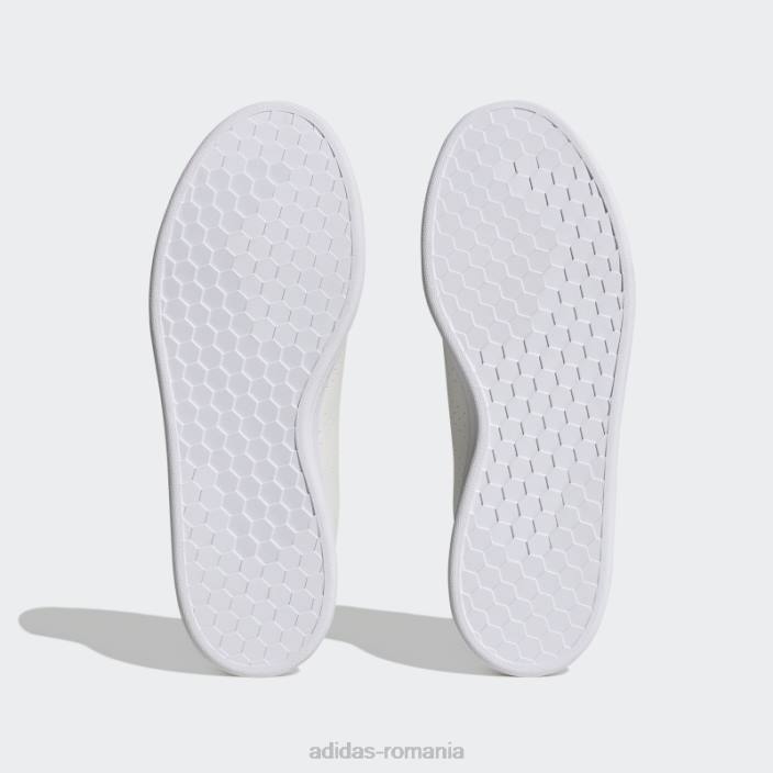 Adidas pantofi de avantaj gri unisex alb/gri 2JBN12338