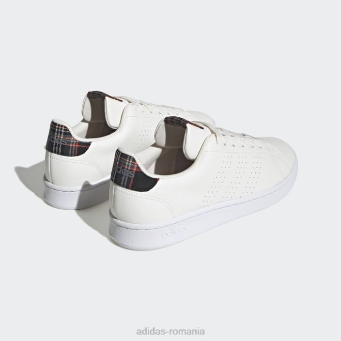 Adidas pantofi de avantaj gri unisex alb/gri 2JBN12338