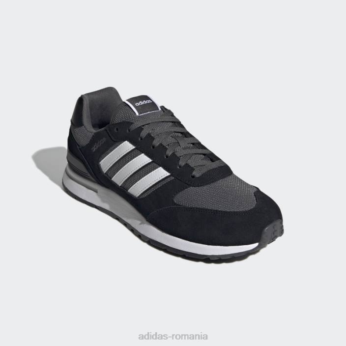 Adidas pantofi gri din anii 80 unisex negru/alb/gri 2JBN12445