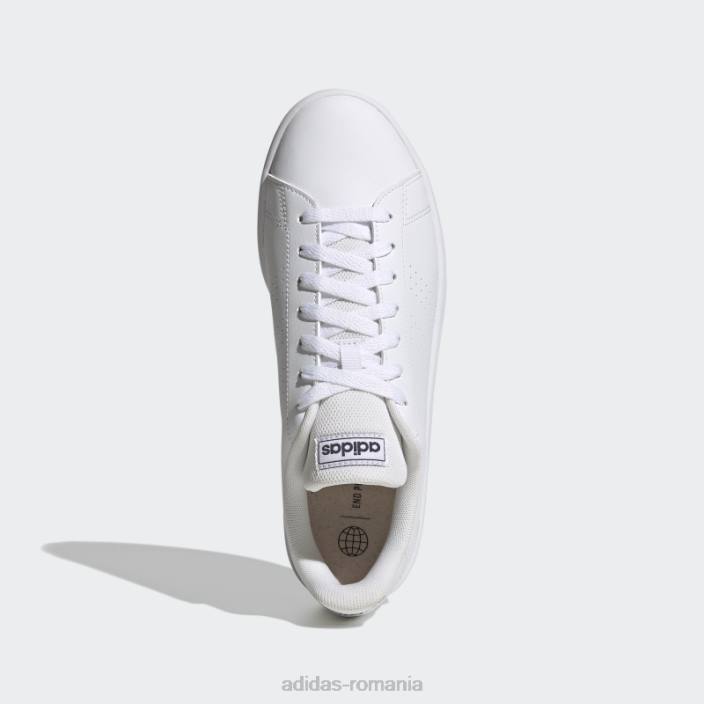 Adidas pantofi lifestyle alb avantaj de bază unisex alb/marinier 2JBN12208