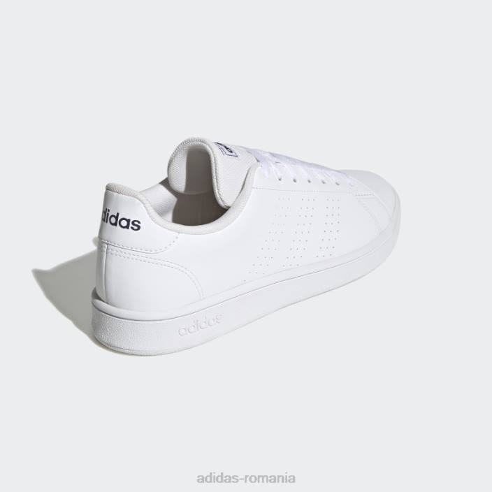 Adidas pantofi lifestyle alb avantaj de bază unisex alb/marinier 2JBN12208