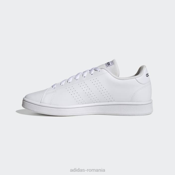 Adidas pantofi lifestyle alb avantaj de bază unisex alb/marinier 2JBN12208