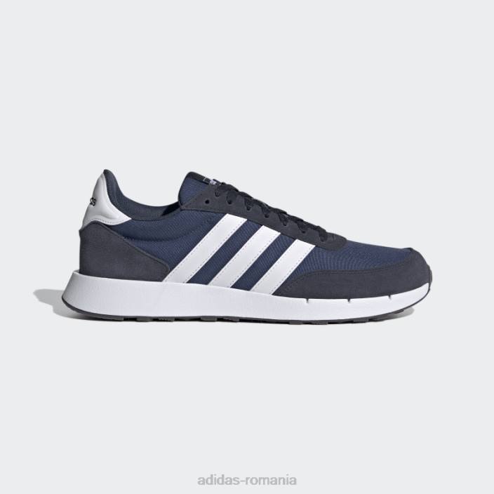 Adidas pantofi navy run anii 60 2.0 unisex bleumarin/alb/cerneală 2JBN12868