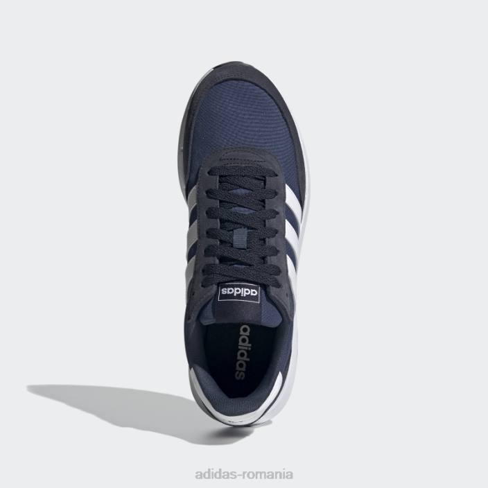 Adidas pantofi navy run anii 60 2.0 unisex bleumarin/alb/cerneală 2JBN12868