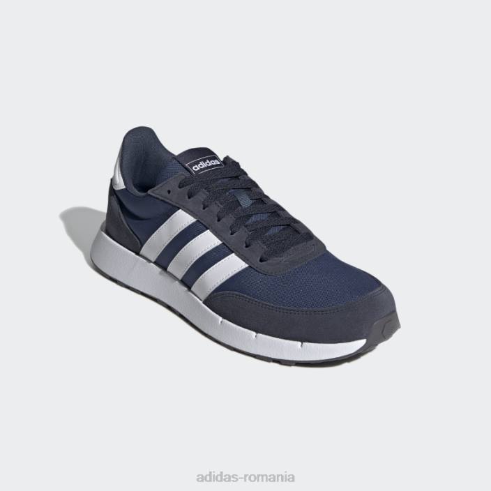 Adidas pantofi navy run anii 60 2.0 unisex bleumarin/alb/cerneală 2JBN12868