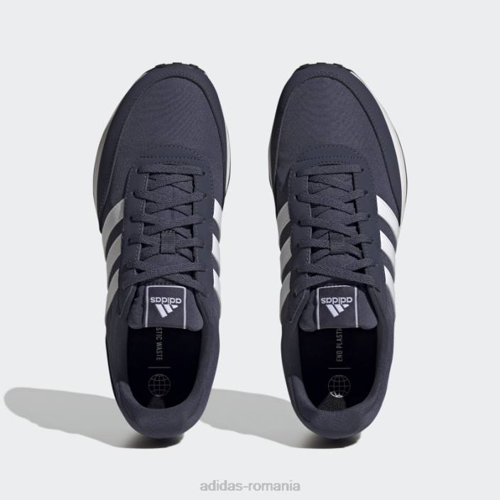 Adidas pantofi navy run anii 60 3.0 unisex bleumarin/alb/negru 2JBN12743