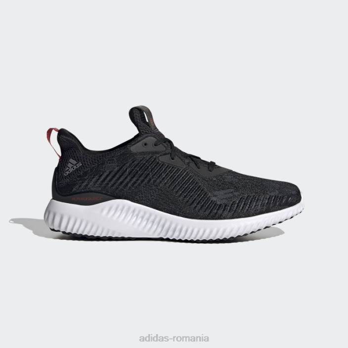 Adidas pantofi negri alphabounce 1 unisex negru/gri/stacojiu 2JBN449