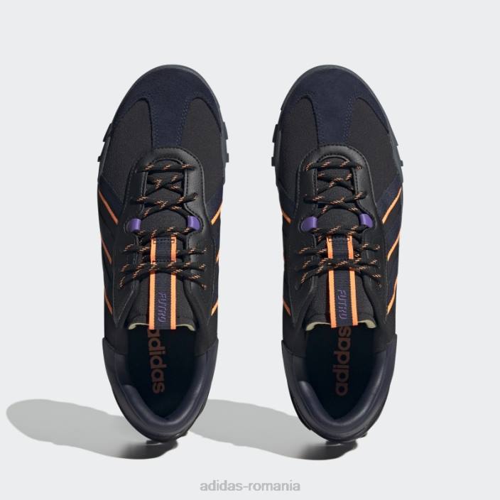 Adidas pantofi negri futro mixr unisex papură neagră/cerneală/violet 2JBN12359