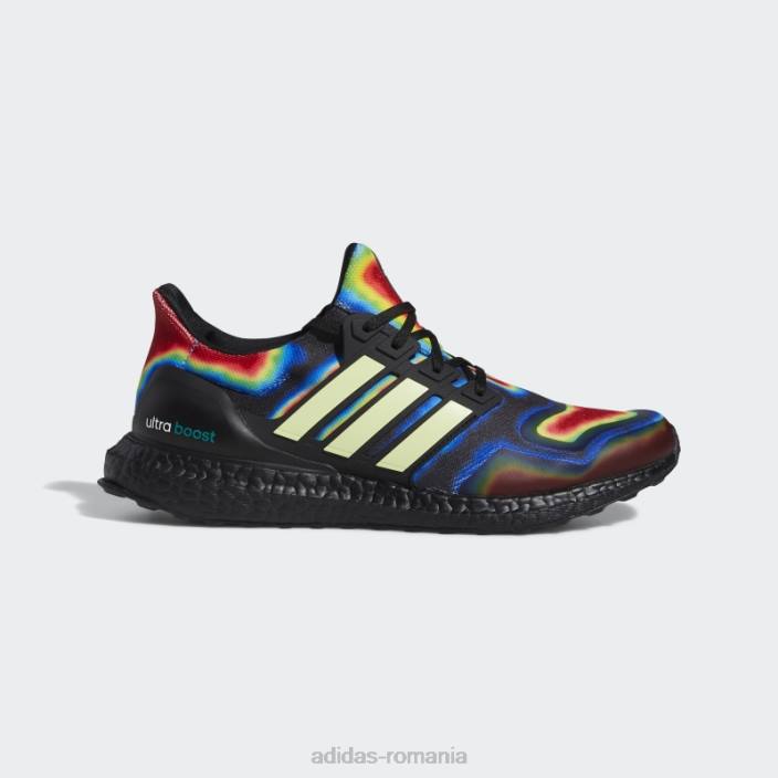 Adidas pantofi negri ultraboost bm unisex nuanță neagră/galbenă/eqt verde 2JBN13001