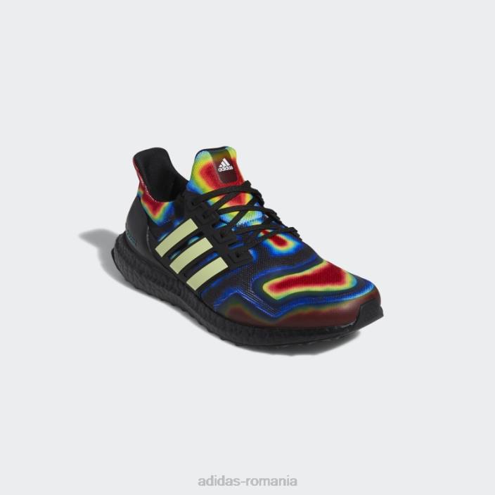 Adidas pantofi negri ultraboost bm unisex nuanță neagră/galbenă/eqt verde 2JBN13001